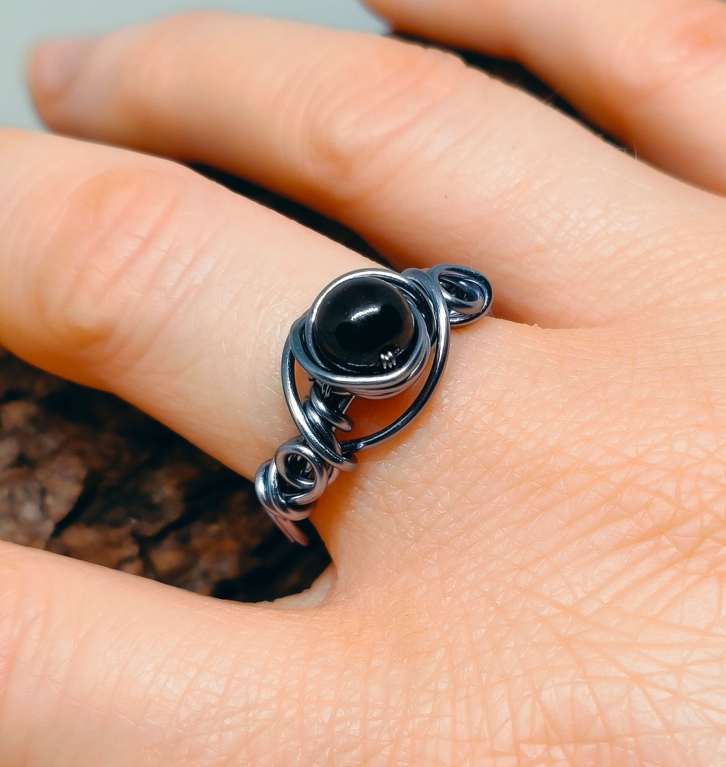 Garnet ring