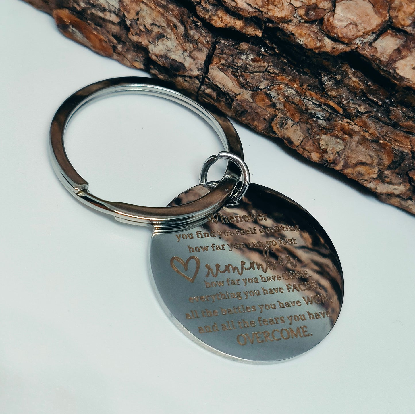 Positive Reminder Keychain