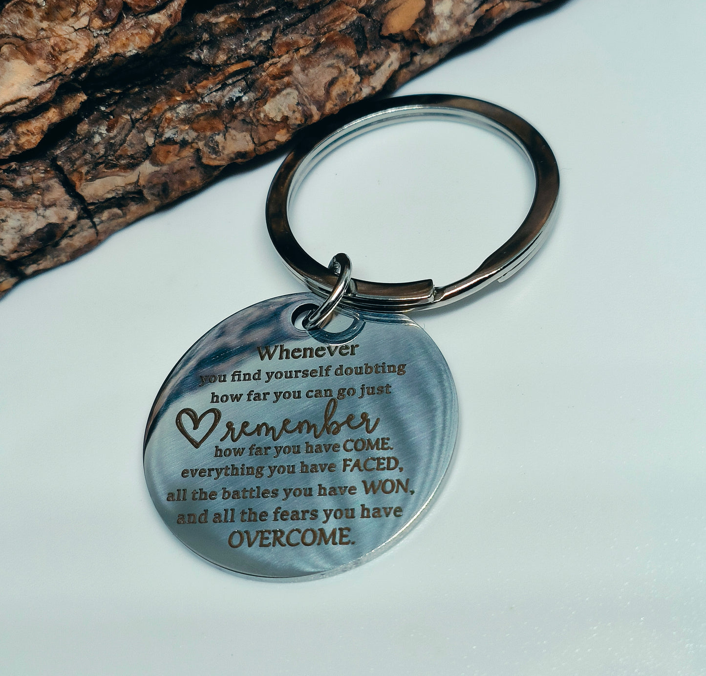 Positive Reminder Keychain